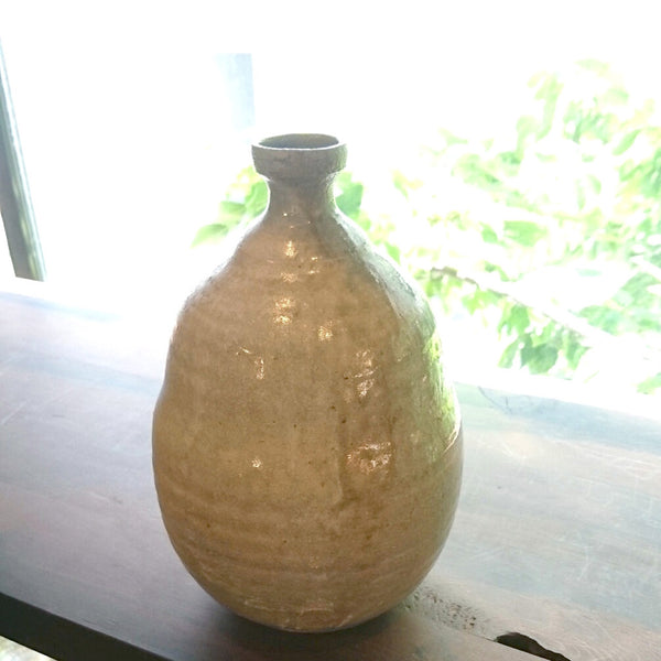 イラボ益田長石釉壺