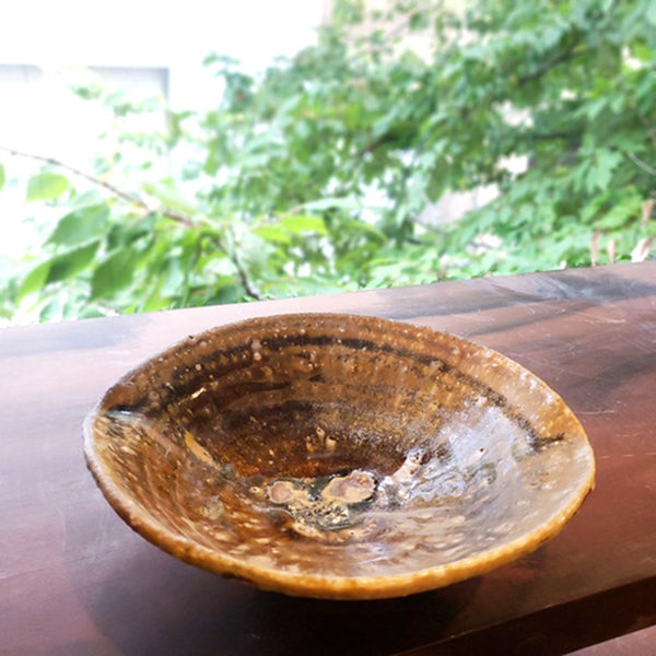 ソバチタン釉古信楽中鉢