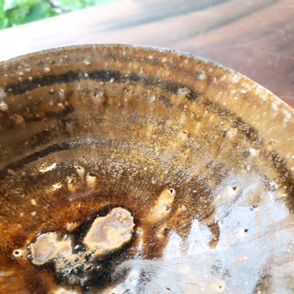 ソバチタン釉古信楽中鉢