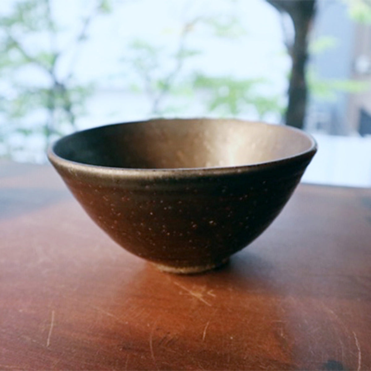 薪窯マンガン釉雅趣茶碗 – ゆう雑貨店