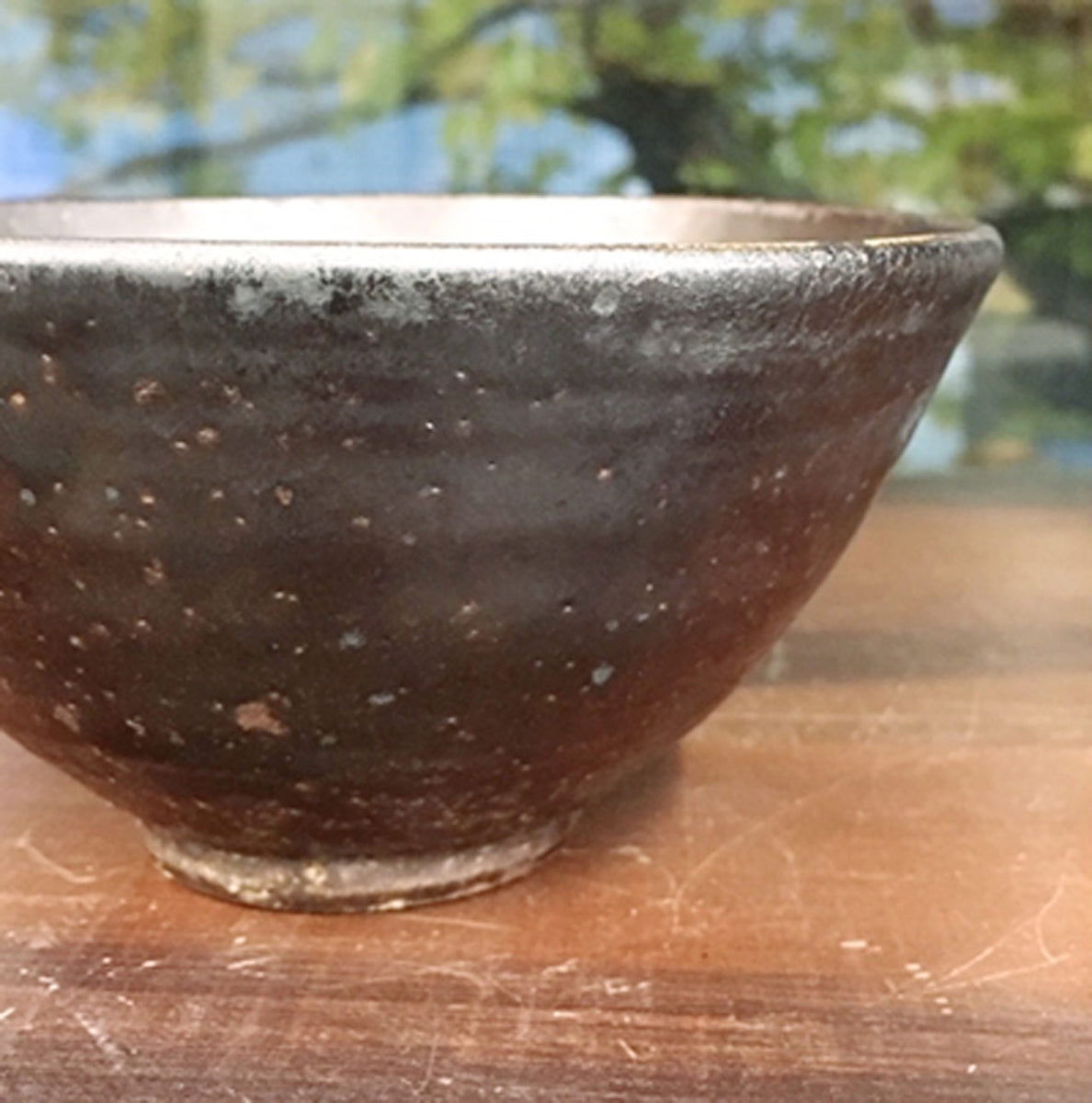 薪窯マンガン釉雅趣茶碗 – ゆう雑貨店