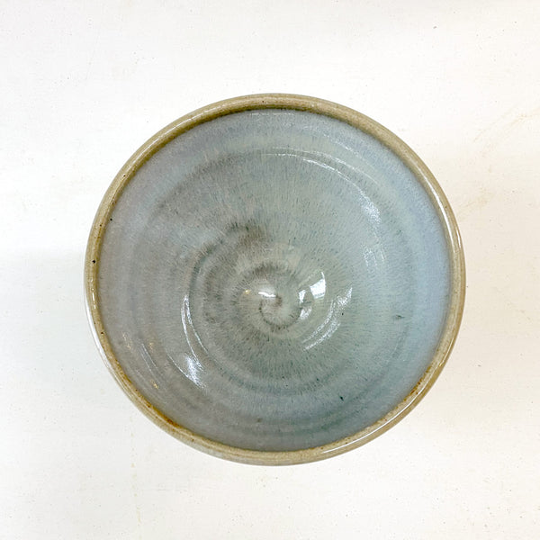 穴窯チタン釉窯変茶碗