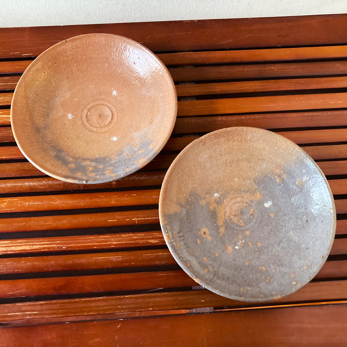 唐津焼「 土もの」の味わい！小ぶりな向付(むこうずけ)」4客セット 骨董アンティ 唐津焼 土もの の味わい 小ぶりな向付 むこうずけ 4客セット 骨董