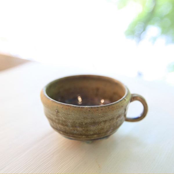 イラボチタン釉信楽マグカップ