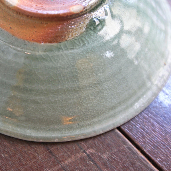 キヌタ青磁釉中鉢