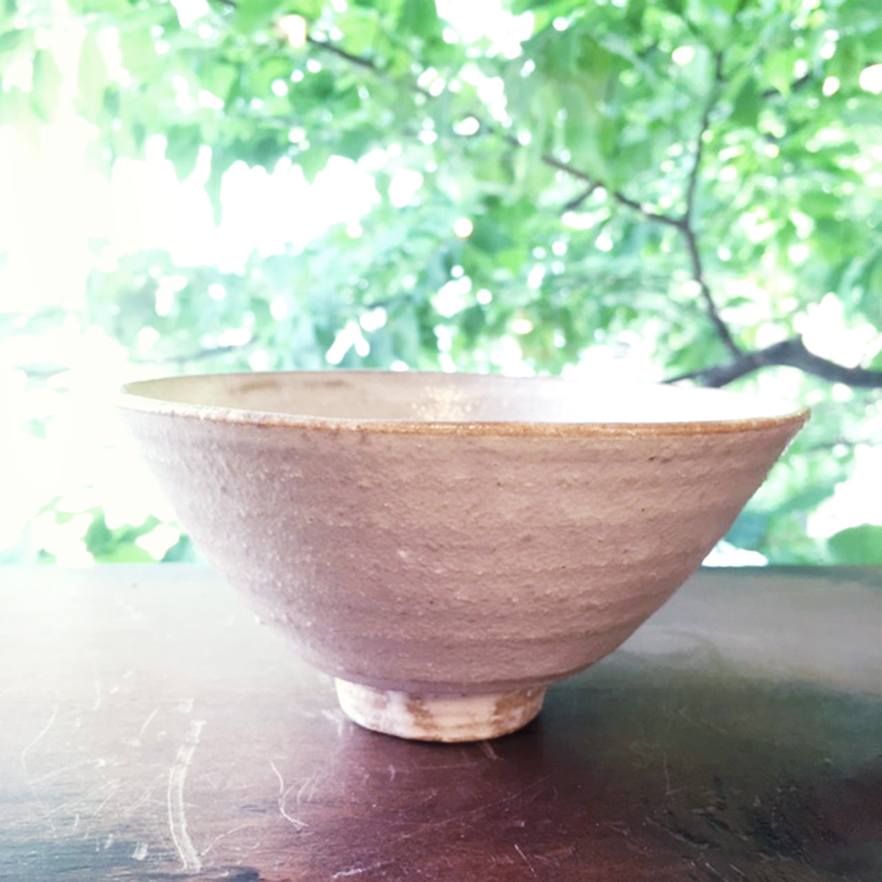 李朝 刷毛目茶碗 | 茶道具コレクション | 利菴アーツコレクション