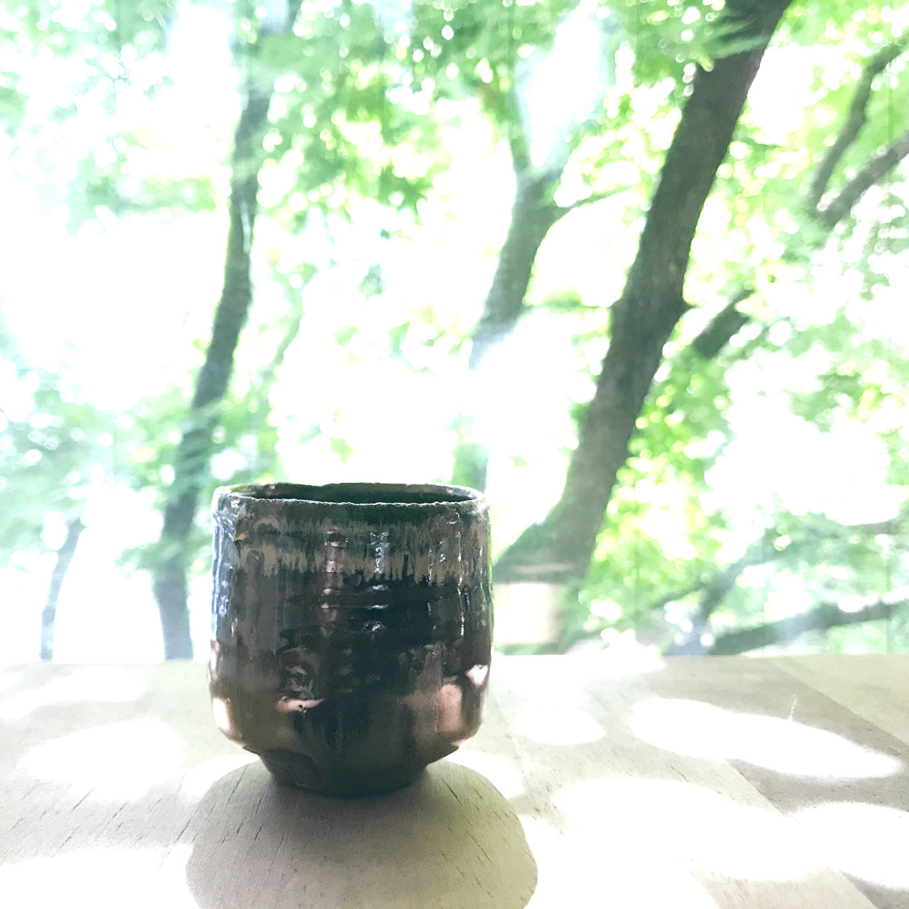 能勢萩飴わら灰穴窯ぐい呑 – ゆう雑貨店