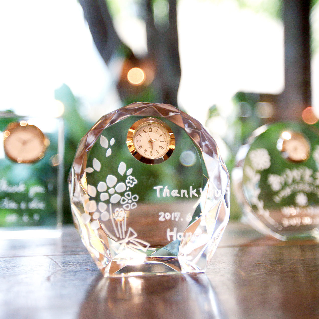 ゆうやや様確認用ページ☆名入れオーダーメイド時計